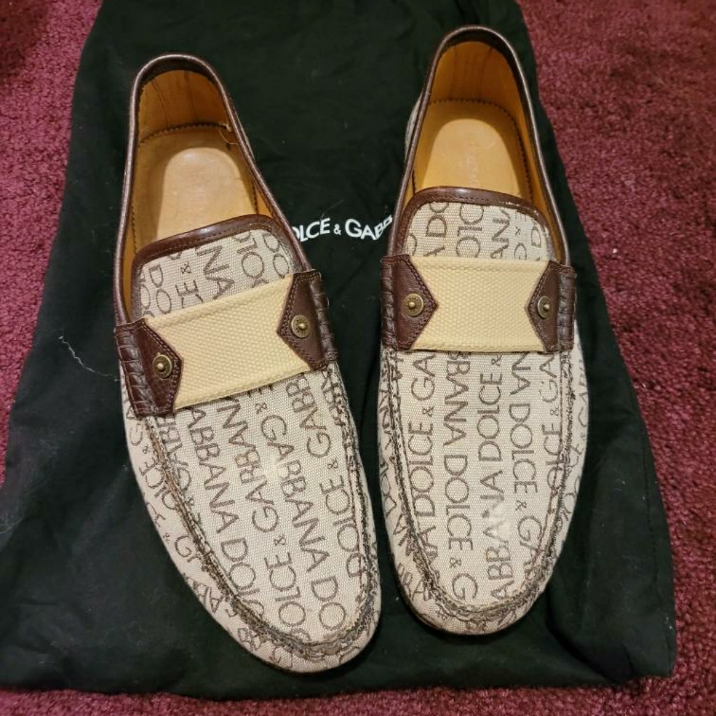 Dolce And Gabbana Men's Monogram Shoes *Authentic*